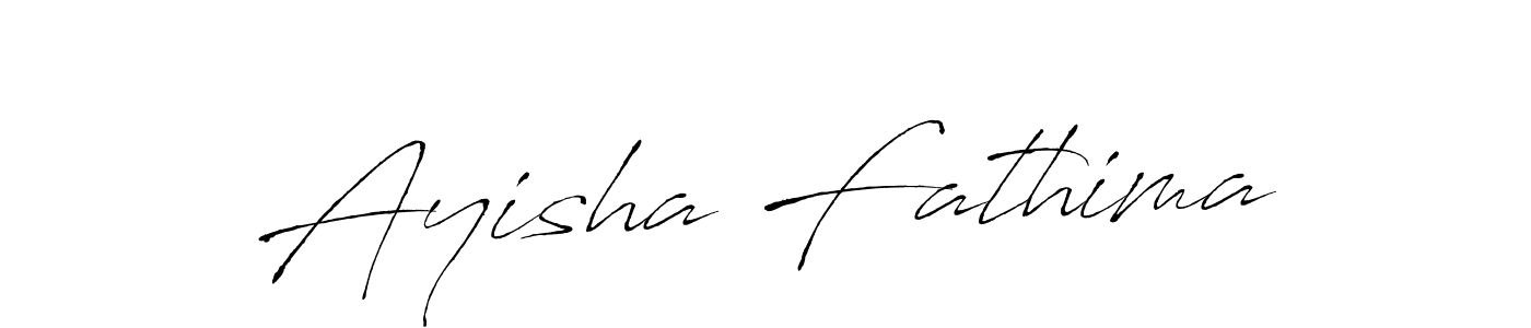 How to make Ayisha Fathima signature? Antro_Vectra is a professional autograph style. Create handwritten signature for Ayisha Fathima name. Ayisha Fathima signature style 6 images and pictures png
