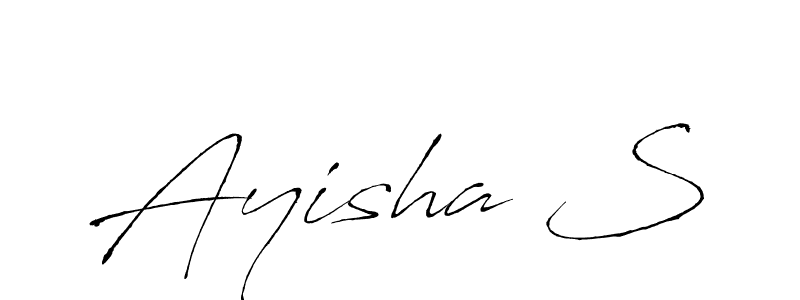 See photos of Ayisha S official signature by Spectra . Check more albums & portfolios. Read reviews & check more about Antro_Vectra font. Ayisha S signature style 6 images and pictures png