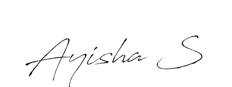 See photos of Ayisha S official signature by Spectra . Check more albums & portfolios. Read reviews & check more about Antro_Vectra font. Ayisha S signature style 6 images and pictures png