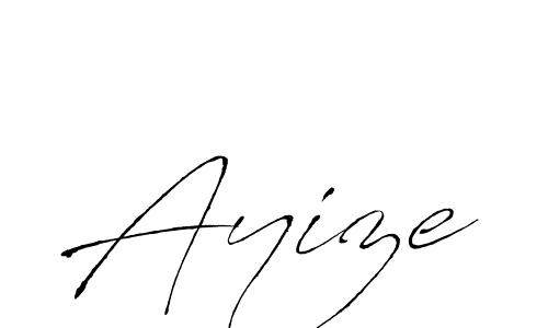 Design your own signature with our free online signature maker. With this signature software, you can create a handwritten (Antro_Vectra) signature for name Ayize. Ayize signature style 6 images and pictures png