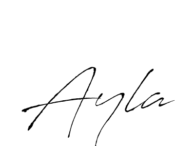 Create a beautiful signature design for name Ayla. With this signature (Antro_Vectra) fonts, you can make a handwritten signature for free. Ayla signature style 6 images and pictures png