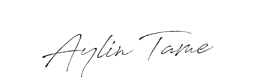 Similarly Antro_Vectra is the best handwritten signature design. Signature creator online .You can use it as an online autograph creator for name Aylin Tame. Aylin Tame signature style 6 images and pictures png