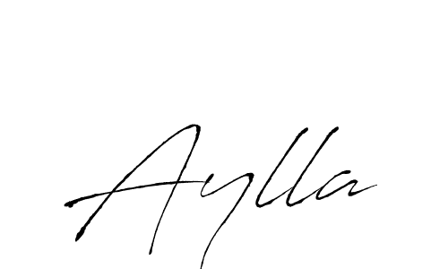 Create a beautiful signature design for name Aylla. With this signature (Antro_Vectra) fonts, you can make a handwritten signature for free. Aylla signature style 6 images and pictures png