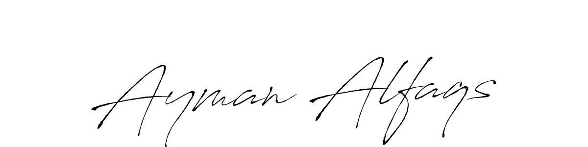 Make a beautiful signature design for name Ayman Alfaqs. With this signature (Antro_Vectra) style, you can create a handwritten signature for free. Ayman Alfaqs signature style 6 images and pictures png