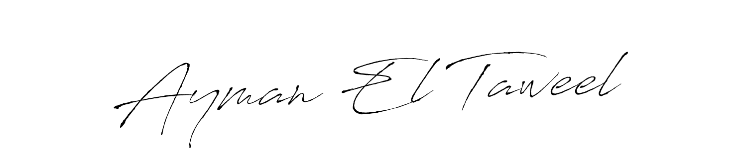 This is the best signature style for the Ayman El Taweel name. Also you like these signature font (Antro_Vectra). Mix name signature. Ayman El Taweel signature style 6 images and pictures png