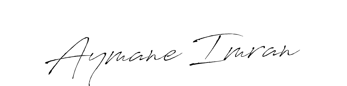 The best way (Antro_Vectra) to make a short signature is to pick only two or three words in your name. The name Aymane Imran include a total of six letters. For converting this name. Aymane Imran signature style 6 images and pictures png