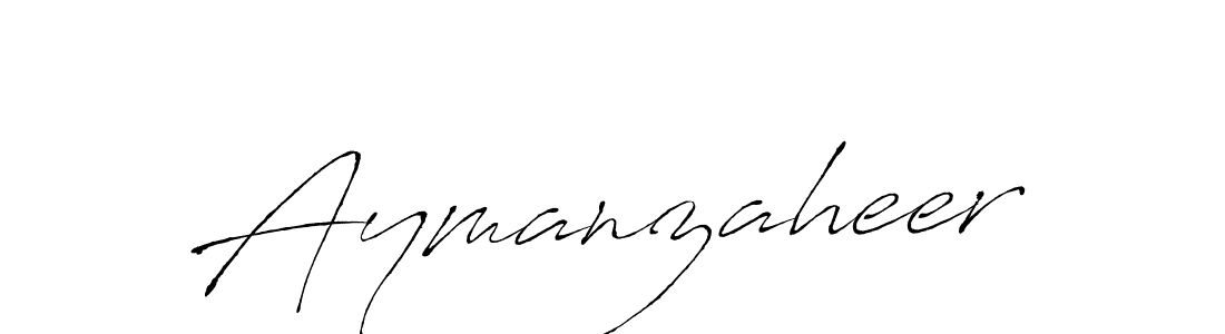 How to make Aymanzaheer name signature. Use Antro_Vectra style for creating short signs online. This is the latest handwritten sign. Aymanzaheer signature style 6 images and pictures png