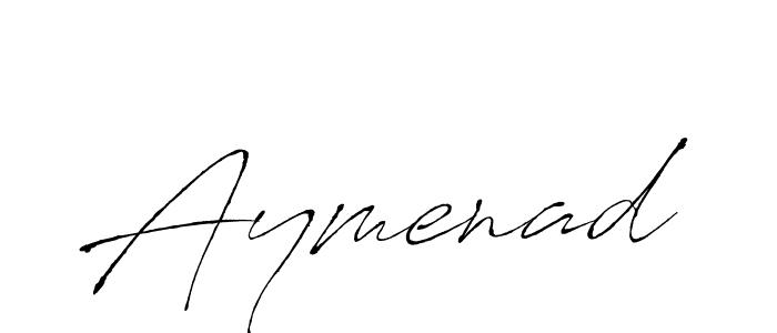 Use a signature maker to create a handwritten signature online. With this signature software, you can design (Antro_Vectra) your own signature for name Aymenad. Aymenad signature style 6 images and pictures png