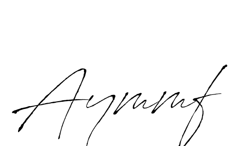 Also You can easily find your signature by using the search form. We will create Aymmf name handwritten signature images for you free of cost using Antro_Vectra sign style. Aymmf signature style 6 images and pictures png