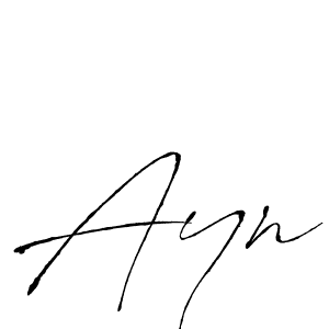 You should practise on your own different ways (Antro_Vectra) to write your name (Ayn) in signature. don't let someone else do it for you. Ayn signature style 6 images and pictures png