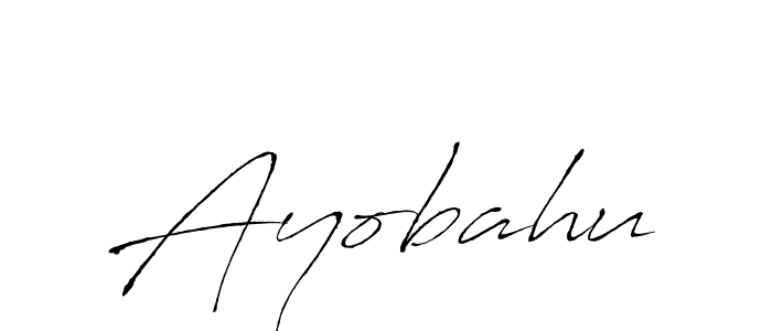 It looks lik you need a new signature style for name Ayobahu. Design unique handwritten (Antro_Vectra) signature with our free signature maker in just a few clicks. Ayobahu signature style 6 images and pictures png