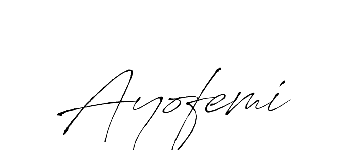 Make a beautiful signature design for name Ayofemi. With this signature (Antro_Vectra) style, you can create a handwritten signature for free. Ayofemi signature style 6 images and pictures png