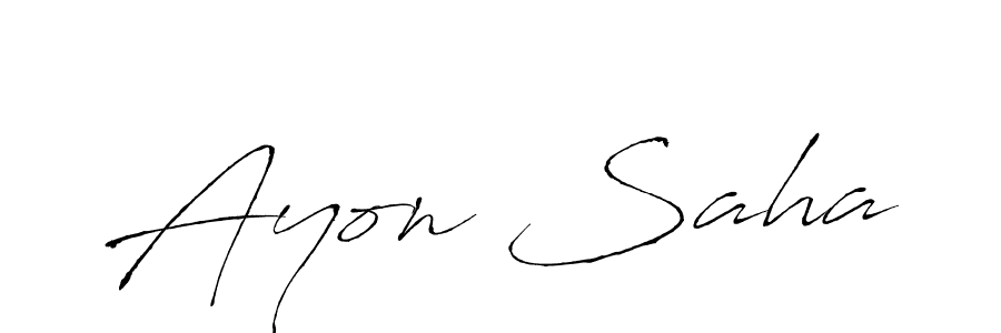 It looks lik you need a new signature style for name Ayon Saha. Design unique handwritten (Antro_Vectra) signature with our free signature maker in just a few clicks. Ayon Saha signature style 6 images and pictures png
