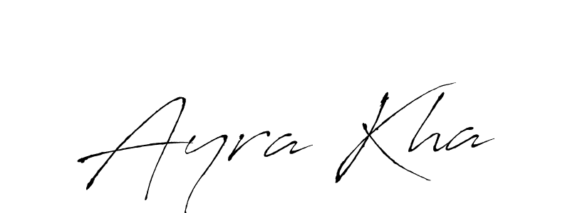 How to make Ayra Kha signature? Antro_Vectra is a professional autograph style. Create handwritten signature for Ayra Kha name. Ayra Kha signature style 6 images and pictures png