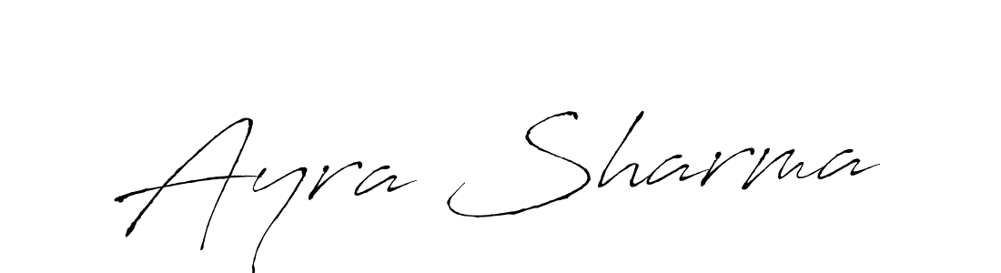 Use a signature maker to create a handwritten signature online. With this signature software, you can design (Antro_Vectra) your own signature for name Ayra Sharma. Ayra Sharma signature style 6 images and pictures png