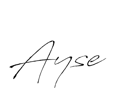 Design your own signature with our free online signature maker. With this signature software, you can create a handwritten (Antro_Vectra) signature for name Ayse. Ayse signature style 6 images and pictures png