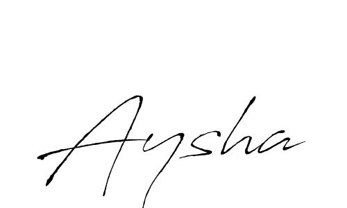 Create a beautiful signature design for name Aysha. With this signature (Antro_Vectra) fonts, you can make a handwritten signature for free. Aysha signature style 6 images and pictures png