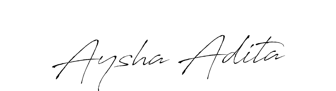 You should practise on your own different ways (Antro_Vectra) to write your name (Aysha Adita) in signature. don't let someone else do it for you. Aysha Adita signature style 6 images and pictures png