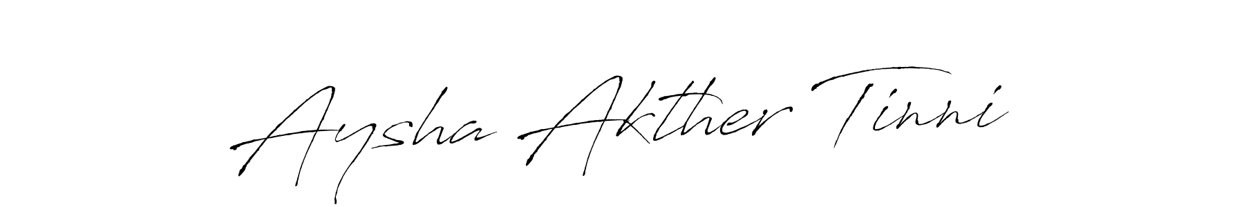 Make a beautiful signature design for name Aysha Akther Tinni. Use this online signature maker to create a handwritten signature for free. Aysha Akther Tinni signature style 6 images and pictures png