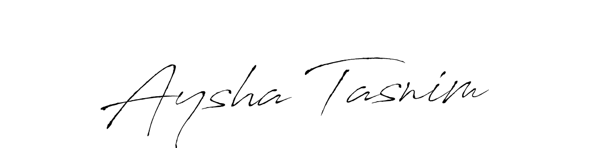 You should practise on your own different ways (Antro_Vectra) to write your name (Aysha Tasnim) in signature. don't let someone else do it for you. Aysha Tasnim signature style 6 images and pictures png