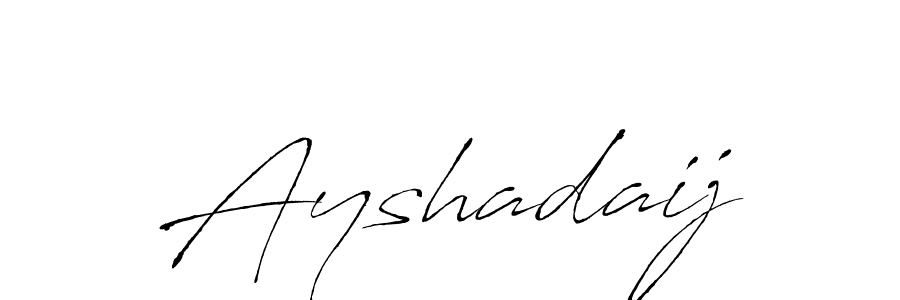 Once you've used our free online signature maker to create your best signature Antro_Vectra style, it's time to enjoy all of the benefits that Ayshadaij name signing documents. Ayshadaij signature style 6 images and pictures png