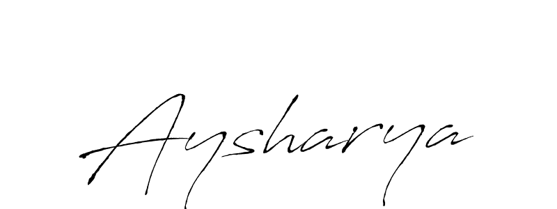 Create a beautiful signature design for name Aysharya. With this signature (Antro_Vectra) fonts, you can make a handwritten signature for free. Aysharya signature style 6 images and pictures png