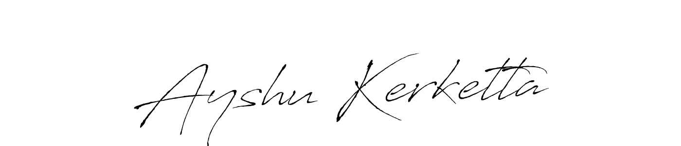 Here are the top 10 professional signature styles for the name Ayshu Kerketta. These are the best autograph styles you can use for your name. Ayshu Kerketta signature style 6 images and pictures png