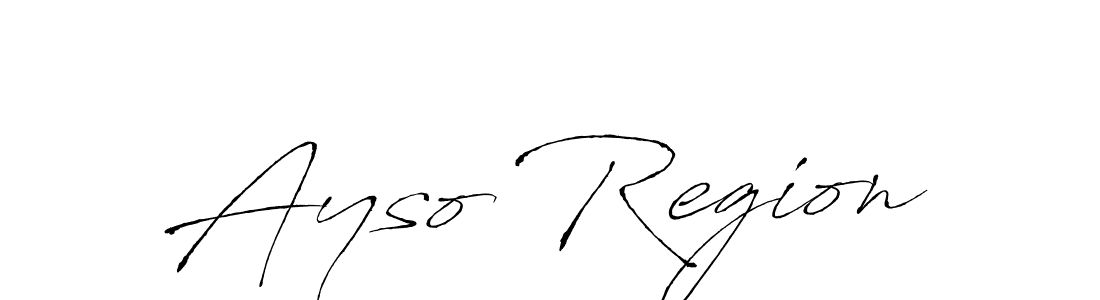 Make a beautiful signature design for name Ayso Region. Use this online signature maker to create a handwritten signature for free. Ayso Region signature style 6 images and pictures png