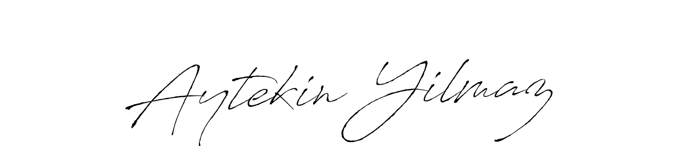 Make a beautiful signature design for name Aytekin Yilmaz. With this signature (Antro_Vectra) style, you can create a handwritten signature for free. Aytekin Yilmaz signature style 6 images and pictures png