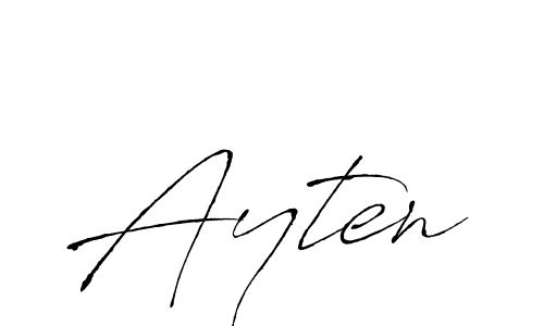 Similarly Antro_Vectra is the best handwritten signature design. Signature creator online .You can use it as an online autograph creator for name Ayten. Ayten signature style 6 images and pictures png