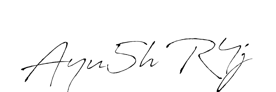 Make a beautiful signature design for name Ayu5h R4j. With this signature (Antro_Vectra) style, you can create a handwritten signature for free. Ayu5h R4j signature style 6 images and pictures png