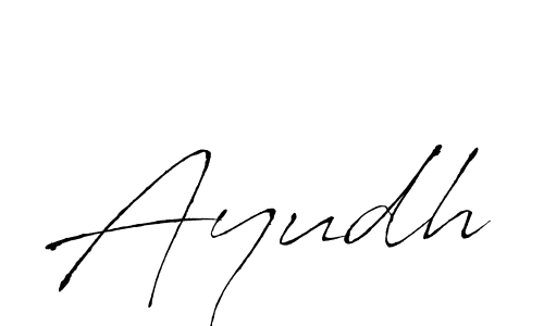 Create a beautiful signature design for name Ayudh. With this signature (Antro_Vectra) fonts, you can make a handwritten signature for free. Ayudh signature style 6 images and pictures png