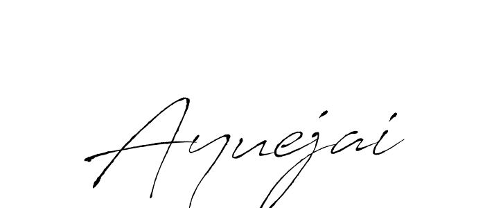 Also we have Ayuejai name is the best signature style. Create professional handwritten signature collection using Antro_Vectra autograph style. Ayuejai signature style 6 images and pictures png