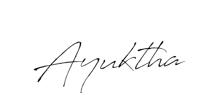 How to make Ayuktha signature? Antro_Vectra is a professional autograph style. Create handwritten signature for Ayuktha name. Ayuktha signature style 6 images and pictures png