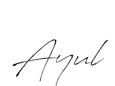 Best and Professional Signature Style for Ayul. Antro_Vectra Best Signature Style Collection. Ayul signature style 6 images and pictures png