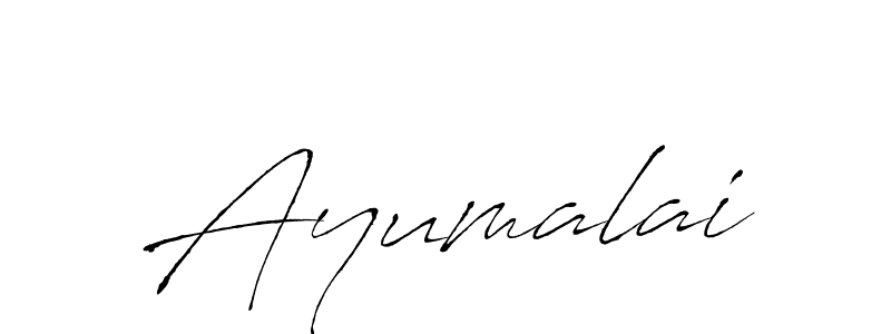 Also we have Ayumalai name is the best signature style. Create professional handwritten signature collection using Antro_Vectra autograph style. Ayumalai signature style 6 images and pictures png