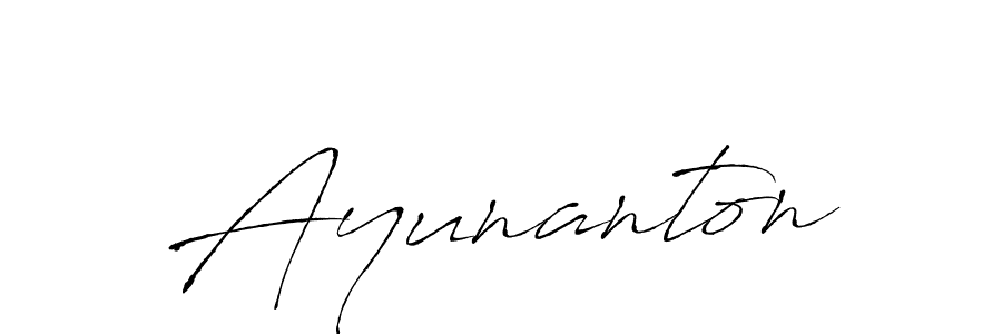 How to Draw Ayunanton signature style? Antro_Vectra is a latest design signature styles for name Ayunanton. Ayunanton signature style 6 images and pictures png