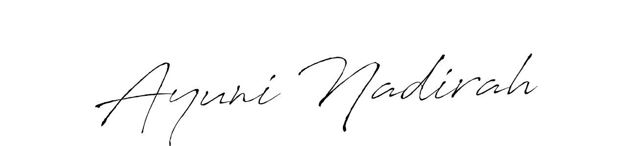 How to Draw Ayuni Nadirah signature style? Antro_Vectra is a latest design signature styles for name Ayuni Nadirah. Ayuni Nadirah signature style 6 images and pictures png