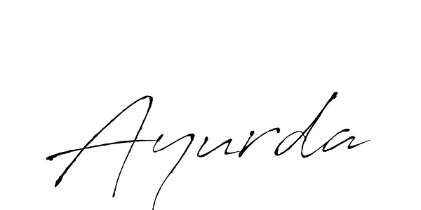 Best and Professional Signature Style for Ayurda. Antro_Vectra Best Signature Style Collection. Ayurda signature style 6 images and pictures png