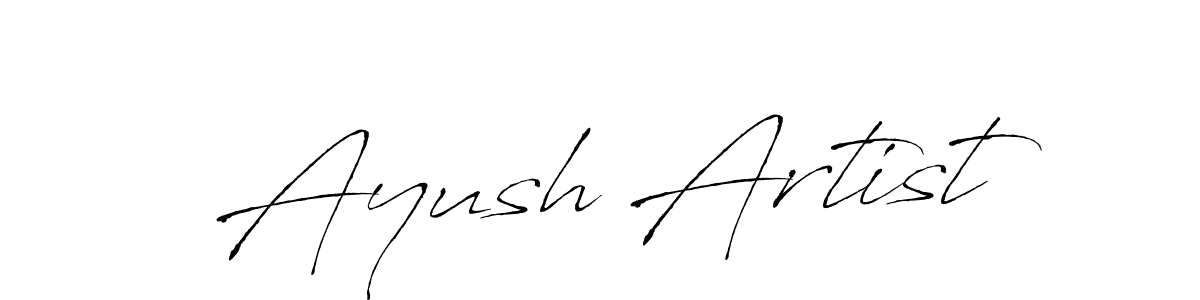 It looks lik you need a new signature style for name Ayush Artist. Design unique handwritten (Antro_Vectra) signature with our free signature maker in just a few clicks. Ayush Artist signature style 6 images and pictures png