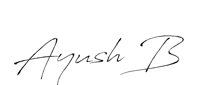 Antro_Vectra is a professional signature style that is perfect for those who want to add a touch of class to their signature. It is also a great choice for those who want to make their signature more unique. Get Ayush B name to fancy signature for free. Ayush B signature style 6 images and pictures png