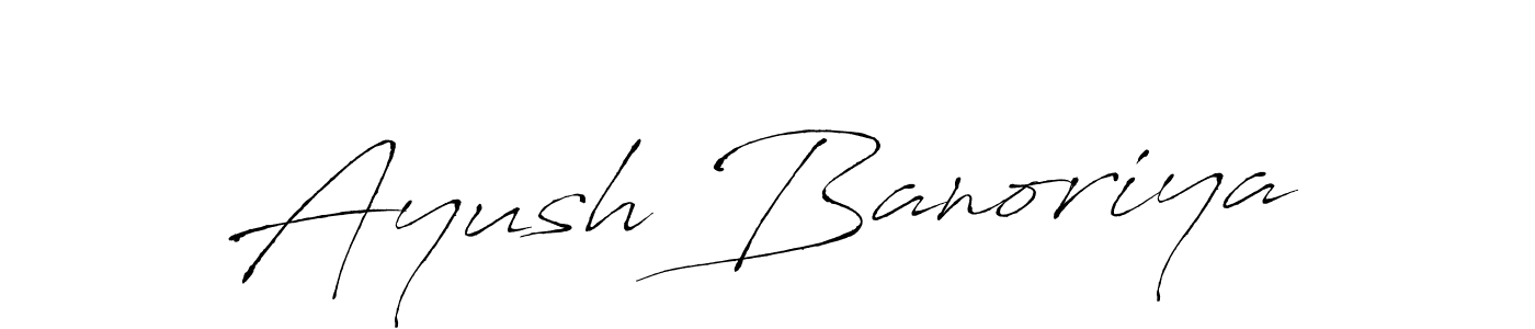 if you are searching for the best signature style for your name Ayush Banoriya. so please give up your signature search. here we have designed multiple signature styles  using Antro_Vectra. Ayush Banoriya signature style 6 images and pictures png