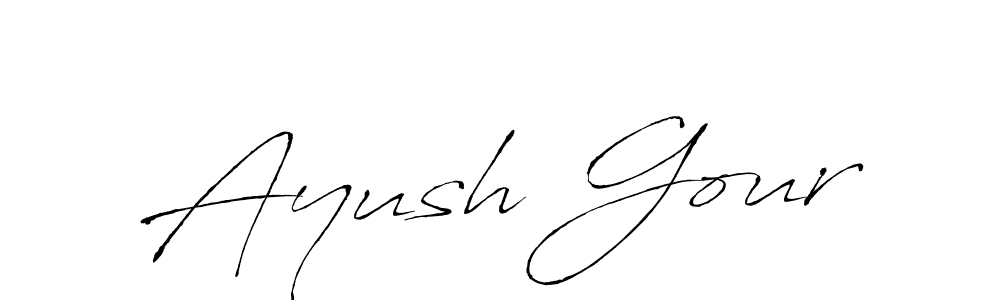 You should practise on your own different ways (Antro_Vectra) to write your name (Ayush Gour) in signature. don't let someone else do it for you. Ayush Gour signature style 6 images and pictures png