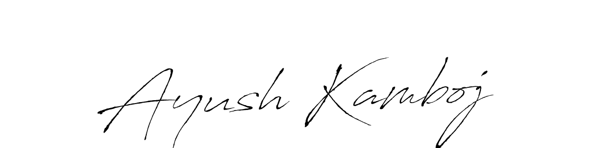 if you are searching for the best signature style for your name Ayush Kamboj. so please give up your signature search. here we have designed multiple signature styles  using Antro_Vectra. Ayush Kamboj signature style 6 images and pictures png