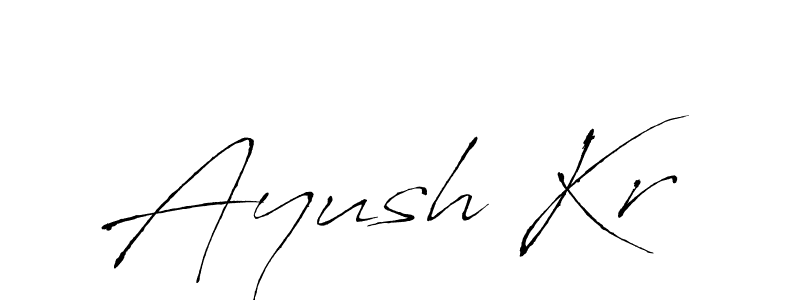 Similarly Antro_Vectra is the best handwritten signature design. Signature creator online .You can use it as an online autograph creator for name Ayush Kr. Ayush Kr signature style 6 images and pictures png