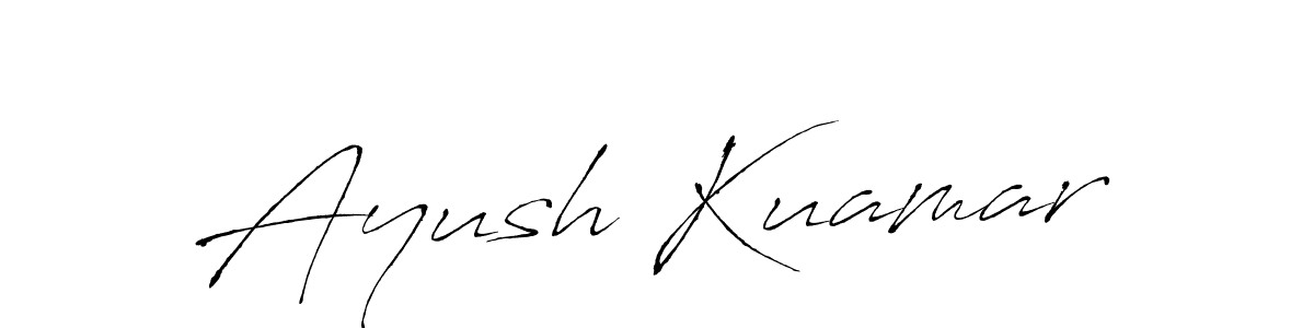 This is the best signature style for the Ayush Kuamar name. Also you like these signature font (Antro_Vectra). Mix name signature. Ayush Kuamar signature style 6 images and pictures png