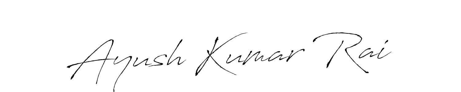 This is the best signature style for the Ayush Kumar Rai name. Also you like these signature font (Antro_Vectra). Mix name signature. Ayush Kumar Rai signature style 6 images and pictures png