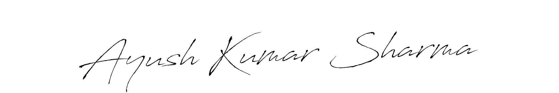 This is the best signature style for the Ayush Kumar Sharma name. Also you like these signature font (Antro_Vectra). Mix name signature. Ayush Kumar Sharma signature style 6 images and pictures png