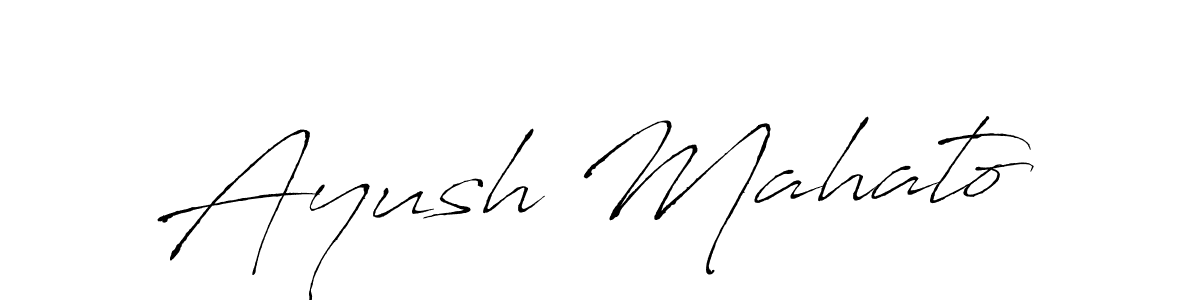 You can use this online signature creator to create a handwritten signature for the name Ayush Mahato. This is the best online autograph maker. Ayush Mahato signature style 6 images and pictures png