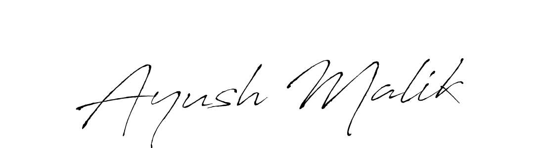 It looks lik you need a new signature style for name Ayush Malik. Design unique handwritten (Antro_Vectra) signature with our free signature maker in just a few clicks. Ayush Malik signature style 6 images and pictures png